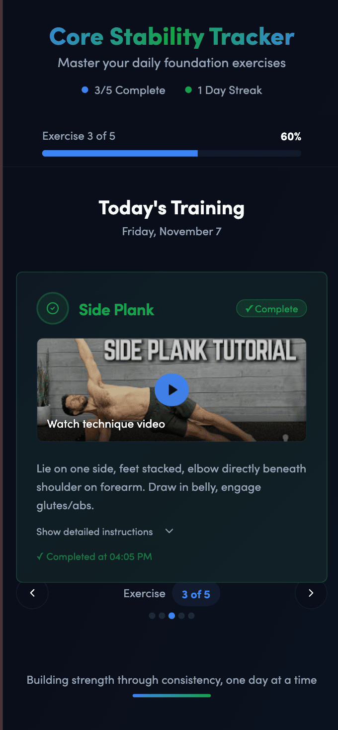 Back Pain Management App